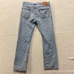 Levis 527 Jeans Mens 34x32 Lightwash Denim Bootcut Western Cowboy Rodeo